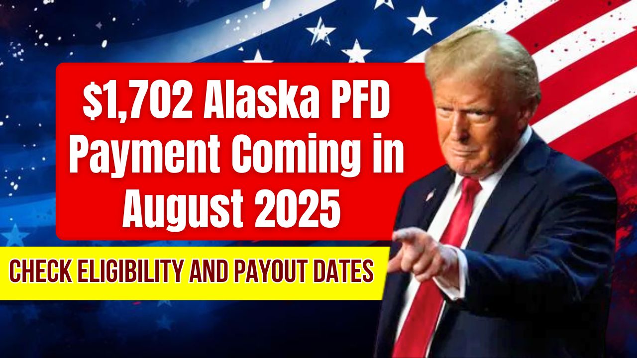 $1702 Alaska PFD Payment August 2025