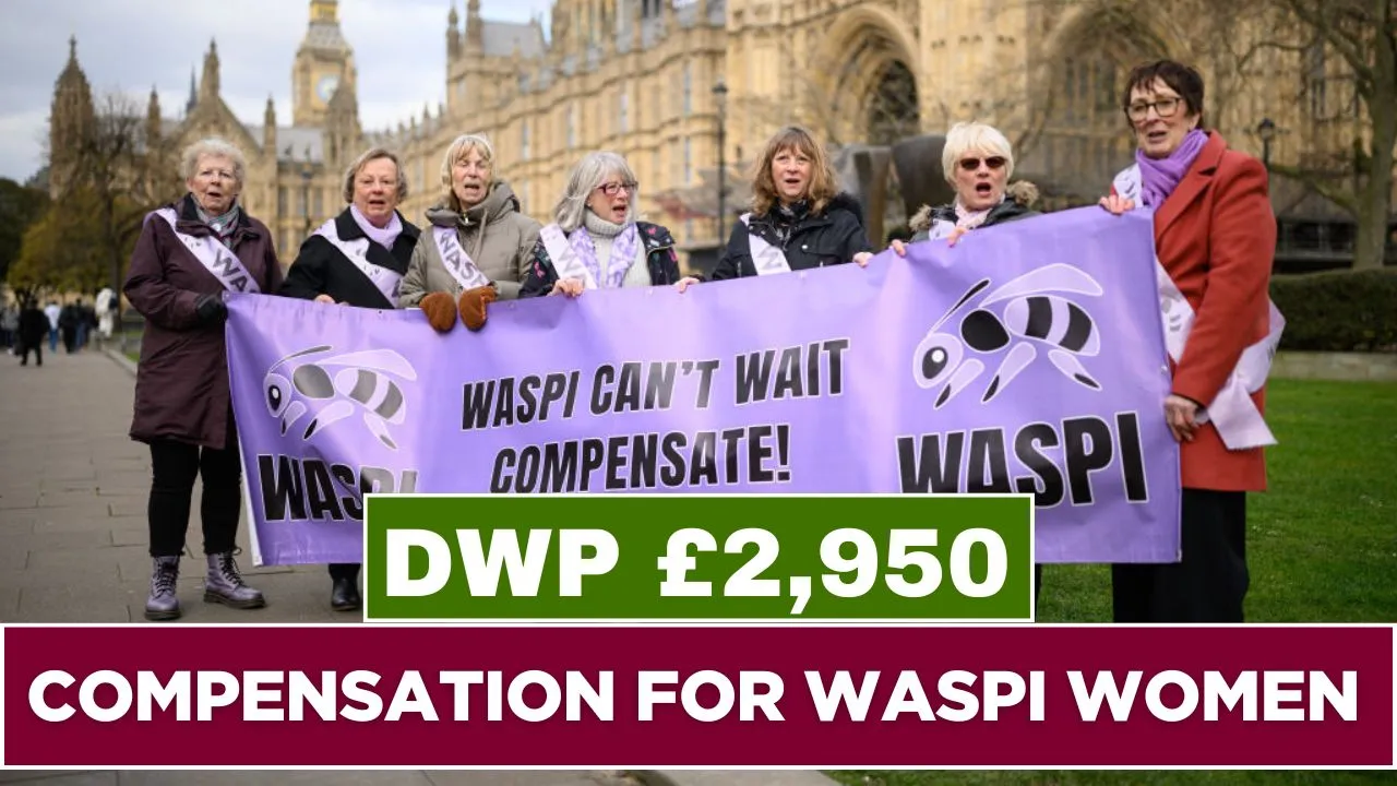 £2950 compensation for WASPI women