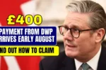 £400 Payment from DWP