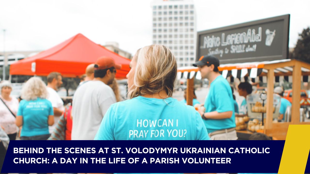 A parish volunteer