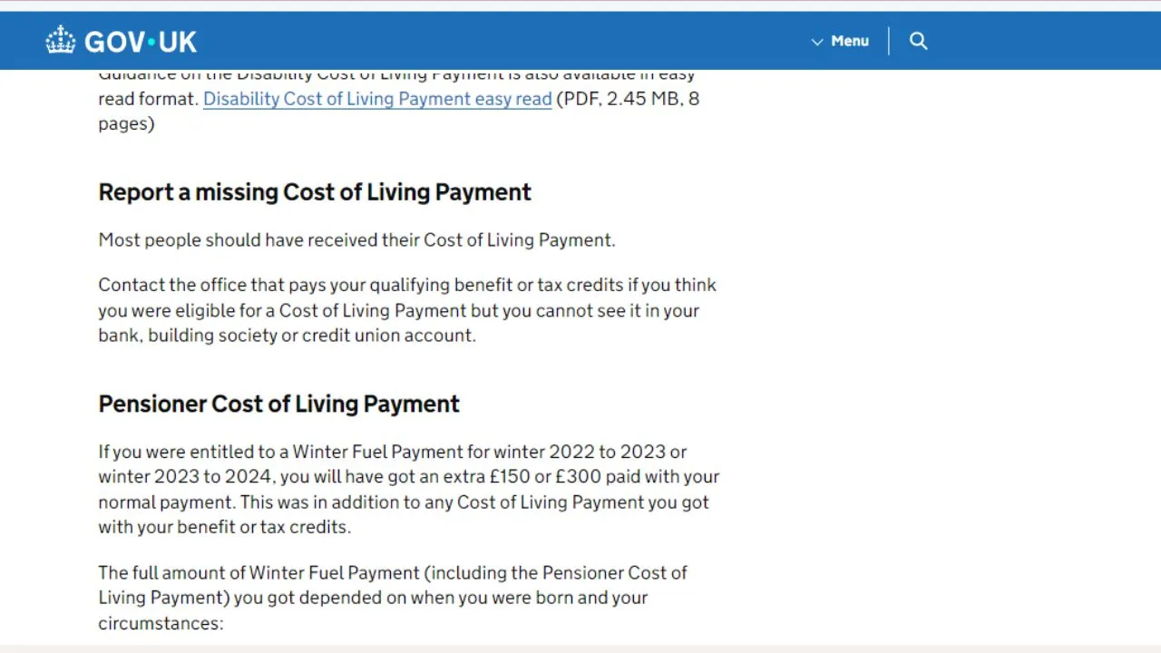 September 2025 Pension Payment