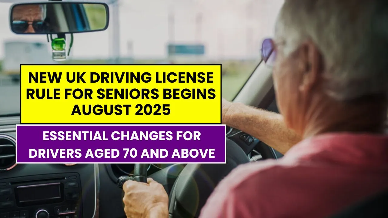 UK Driving License Rule for Seniors