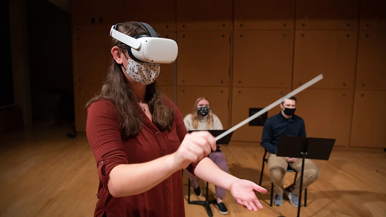 Virtual Reality Choir Training